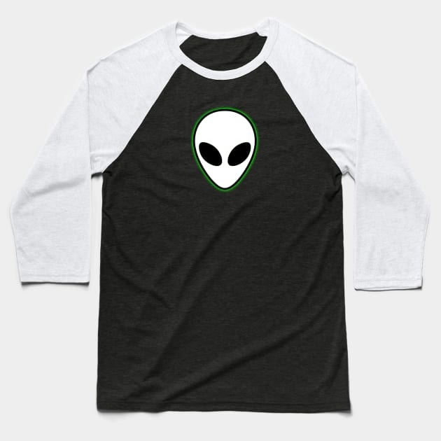 Ufo Baseball T-Shirt by GreenGuyTeesStore